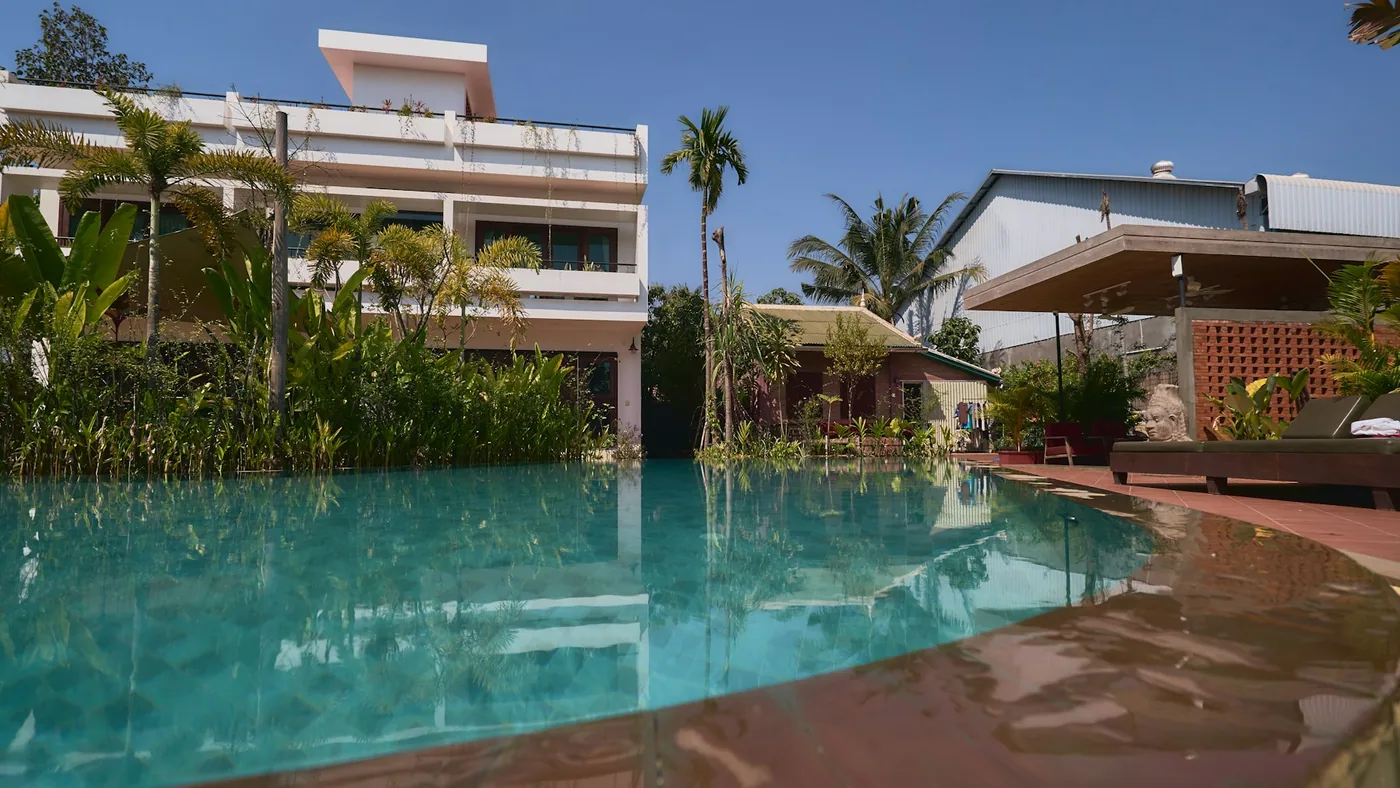 Boutique private villa pool